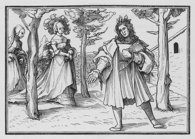 The Love of the Church unto Christ by Hans after Holbein the Younger