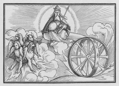 The Vision of Ezekiel by Hans after Holbein the Younger