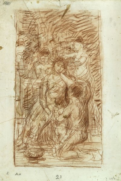 The Toilet by Hans von Marées