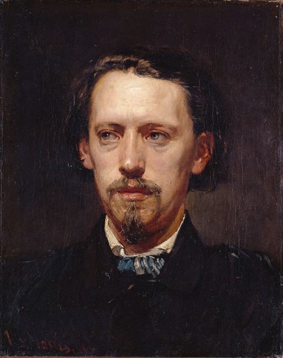 Portrait of the Painter Heinrich Heger by Hans von Marées