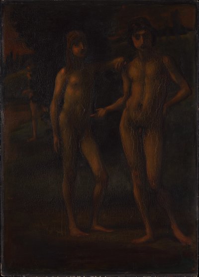 Youths in a Landscape ("Two Youths") by Hans von Marées