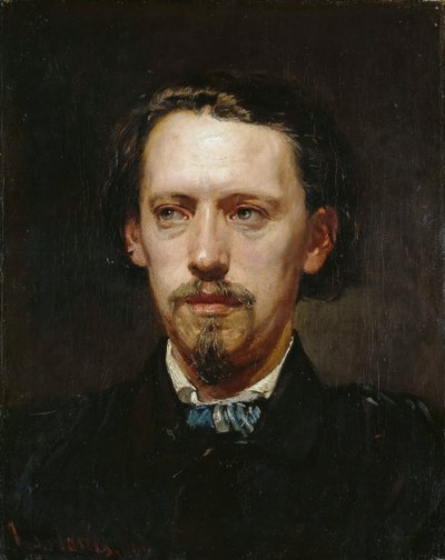 Portrait of Heinrich Anton Heger by Hans von Marées
