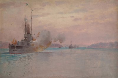 The Russian Naval Bombardment of the Bosphorus by Hansen