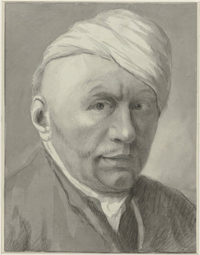 Self-Portrait of the Draughtsman Harmanus van Tuylen, Wearing a Cap by Harmanus Tuylen