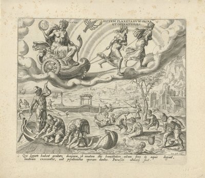 Luna, the Moon, and Her Children (The Seven Planets) by Harmen Jansz Muller