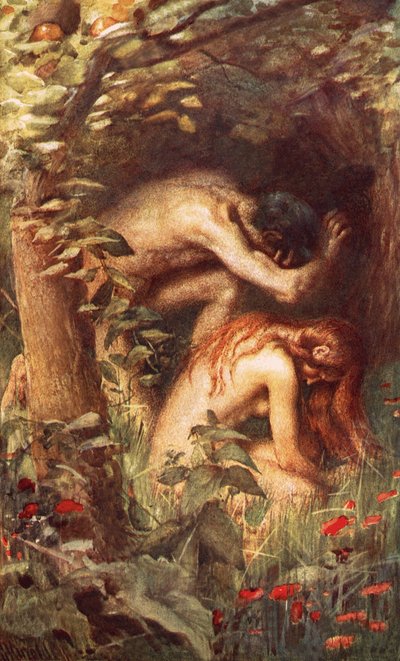 Adam and Eve by Harold Copping