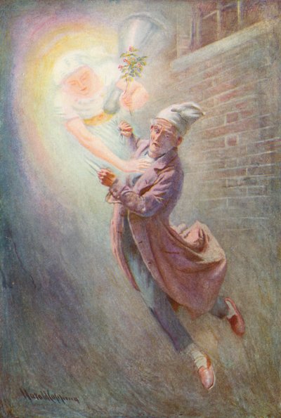Illustration for A Christmas Carol by Charles Dickens by Harold Copping