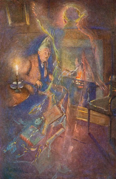 Illustration for A Christmas Carol by Charles Dickens by Harold Copping