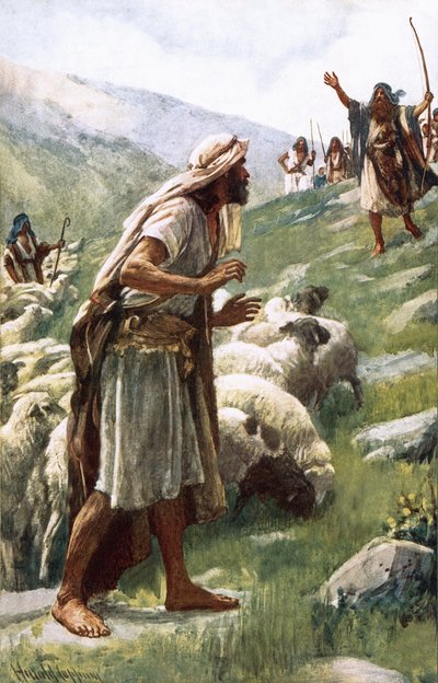 Jacob and Esau by Harold Copping