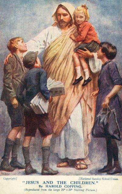 Jesus and the Children by Harold Copping