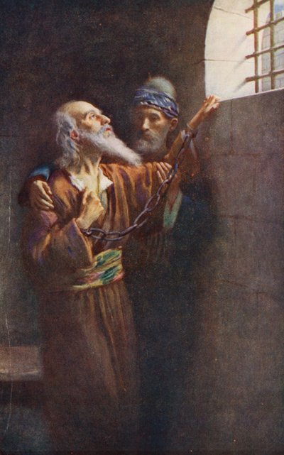 New Testament: "I Have Fought a Good Fight" by Harold Copping