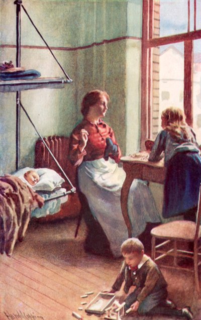 Open Doors Gave Us Glimpses of Domestic Serenity, a Living-Room in the Government