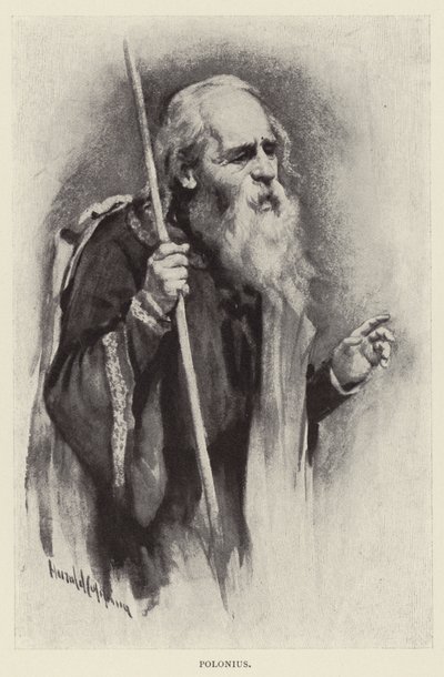 Polonius by Harold Copping