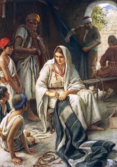 Priscilla by Harold Copping