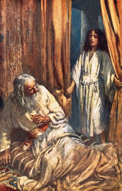 Samuel and Eli by Harold Copping