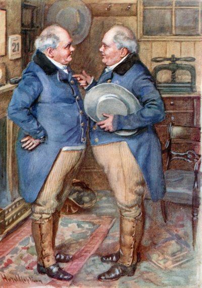 The Brothers Cheeryble by Harold Copping