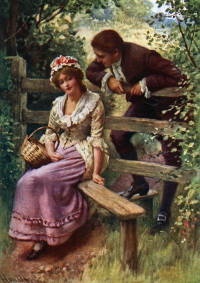 The Lord of Burleigh by Harold Copping