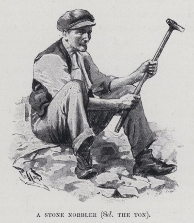 A Stone Nobbler, 8d the Ton by Harold Hume Piffard