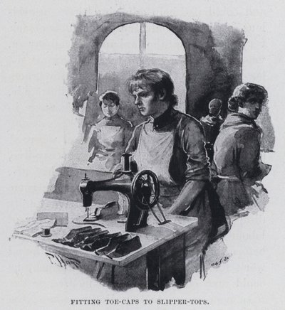 Fitting Toe-Caps to Slipper-Tops by Harold Hume Piffard