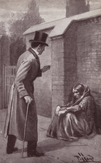 Illustration for The Mystery Of Edwin Drood by Charles Dickens by Harold Hume Piffard