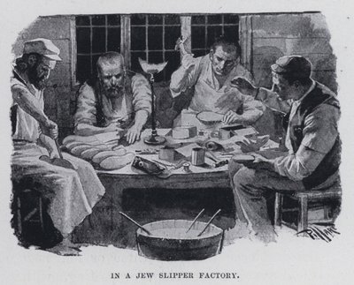 In a Jew Slipper Factory by Harold Hume Piffard