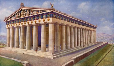 The Parthenon, Shining Diadem of Athens and Treasure-house of Peerless Statuary by Harold Oakley