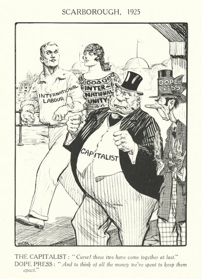 Trades Union Congress Conference, Scarborough by Harold Outram Batho