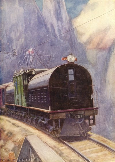 An Electric Locomotive by Harold Robert Millar