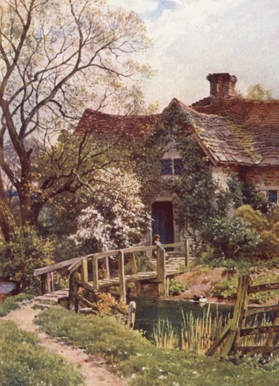 An Ancient Cottage Near Ockley by Harold Sutton Palmer