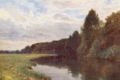 The River Wey, near Ripley by Harold Sutton Palmer