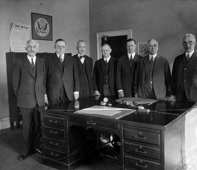 Federal Reserve Board, Left to Right: Sec
