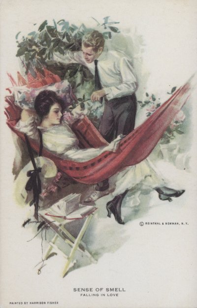 Sense of Smell - Falling in Love by Harrison Fisher