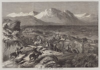 A Recent Wild-Boar Hunt in Algeria by Harrison William Weir
