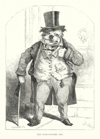 Funny Dogs: The Good-Natured Dog by Harrison William Weir