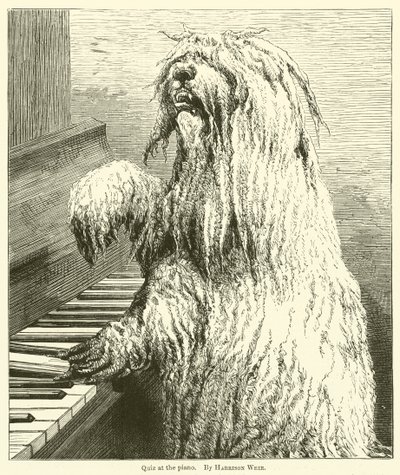Quiz at the Piano by Harrison William Weir