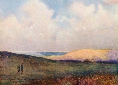 Golf Courses: Southern Down Looking to the Last Green by Harry (1878 1950) Rountree