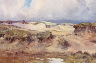 Golf Courses: Westward Ho! The Carry on the Fifth Tee by Harry (1878 1950) Rountree