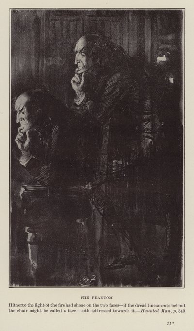 Christmas Books by Charles Dickens: Haunted Man by Harry (after) Furniss