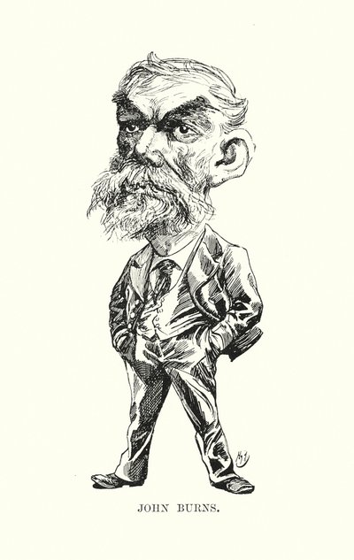 John Burns by Harry (after) Furniss