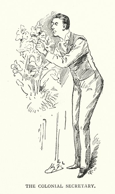 The Colonial Secretary by Harry (after) Furniss