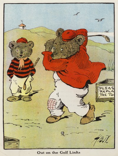 Out on the Golf Links by Harry B Neilson