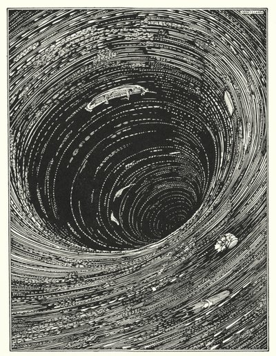 Edgar Allan Poe: Descent into the Maelstrom by Harry Clarke