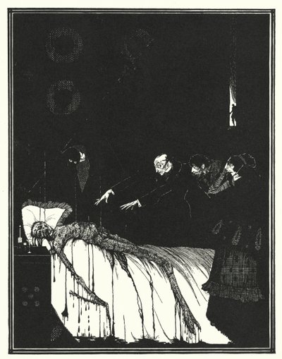 Edgar Allan Poe: The Oblong Box by Harry Clarke