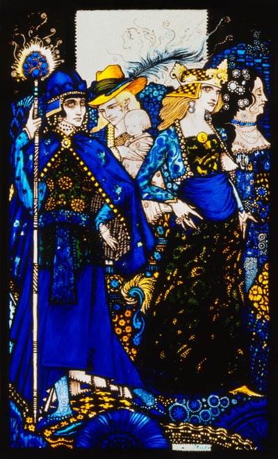 The Queens of Sheba, Meath and Connaught by Harry Clarke