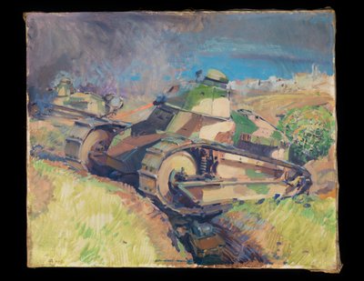 Tanks in Action by Harry Everett Townsend