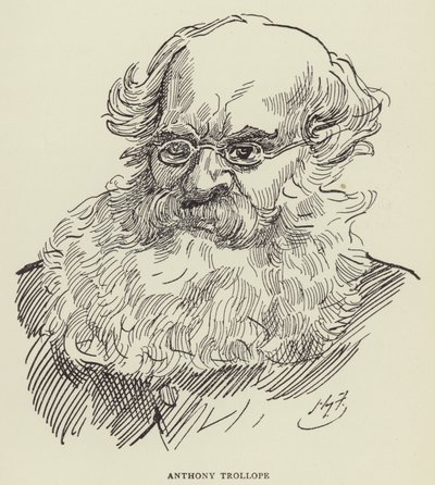 Anthony Trollope by Harry Furniss