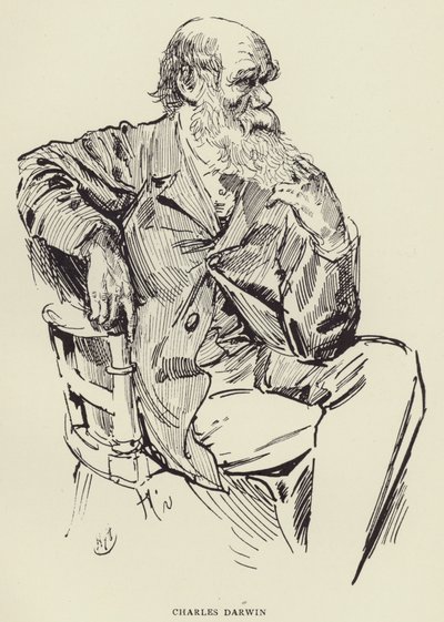 Charles Darwin by Harry Furniss