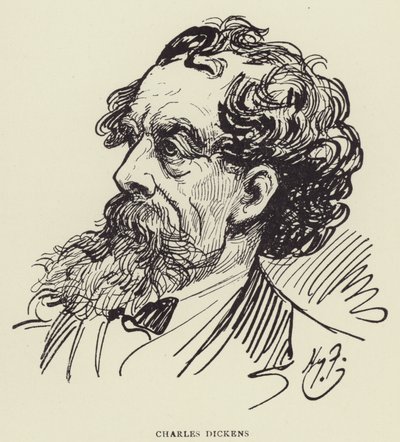 Charles Dickens by Harry Furniss