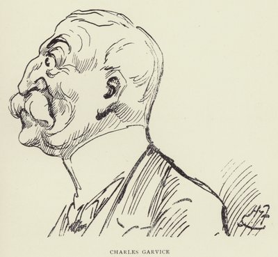 Charles Garvice by Harry Furniss