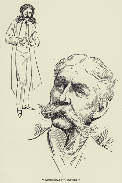 Dundreary Sothern by Harry Furniss
